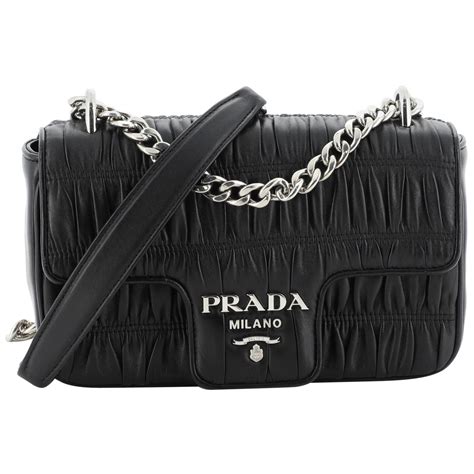 prada gaufre shoulder bag|Prada nappa gaufre bag.